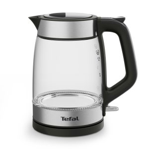 Tefal KI6058 Glazen Waterkoker 1.7L 2200W Zwart/RVS