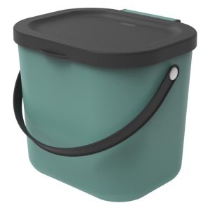 Rotho Albula Bioafvalbak 6L Groen/Antraciet