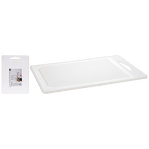Excellent Houseware Snijplank 39x27 cm Wit/Kunststof