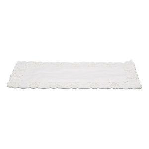 Patisse Papieren Taartranden 40x20 cm 6 Stuks Wit
