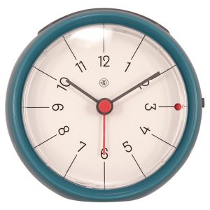 NeXtime NX-7344BL Alarmklok NXt Otto Ø 9,5 X 3.8 Cm Blauw
