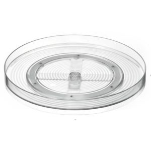Opbergbak Koelkast Rond 29 cm Transparant