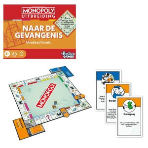 Hasbro Gaming Monopoly Naar De Gevangenis