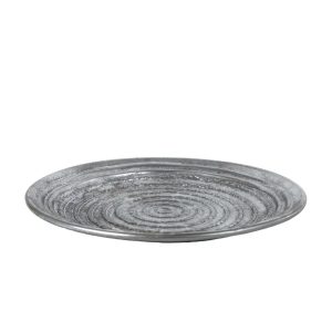 Metalen Dienblad Ceara 39x39x2 cm Zilver