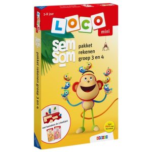 Zwijsen Semsom Loco Mini Pakket Rekenen Groep 3 en 4