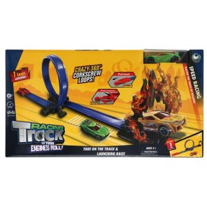 Racebaan Vlammen met Looping + Auto