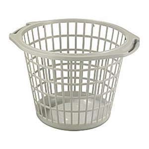 Wasmand Rond 48 cm Grijs