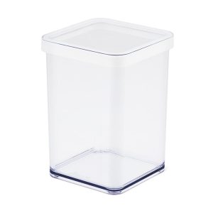 Rotho LOFT Bewaardoos 10x10x14.2 cm 1L Wit/Transparant