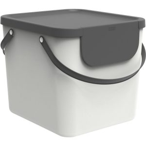 Rotho ALBULA Afvalscheider 38.8x35.5x33.9 cm 40L Wit