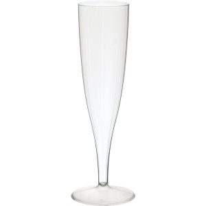 Duni Crystallo Champagneglazen 13.5 cl 10 Stuks Transparant