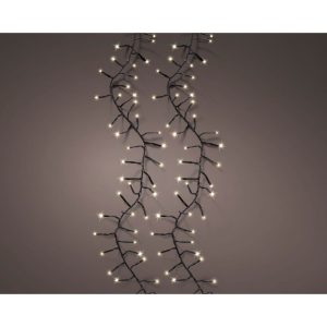 Lumineo LED Excellent Twinkle 648 LEDs 10 m Zwart Warm Wit Licht
