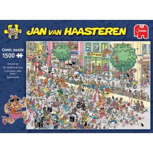 Jumbo Puzzel Jan Van Haasteren Een Naaldhak te Hoog 1500 Stukjes