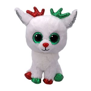 TY Beanie Boo Knuffel Rendier Snowdrop 15 cm