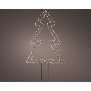 Lumineo LED Boom 1x45x60 cm Metaal/Zwart