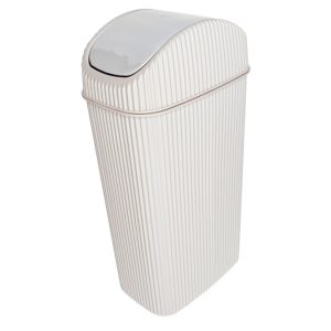 Tafelafvalbak Alythia met Zwaaideksel 4L Beige