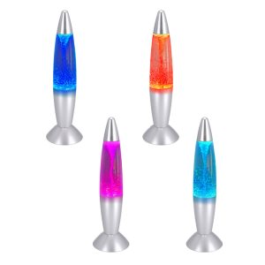 Party Time Tornado LED Lamp 35 cm Transparant/Zilver