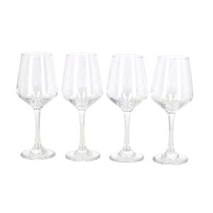 Daily Home Wijnglazen 400 ml 4 Stuks Transparant