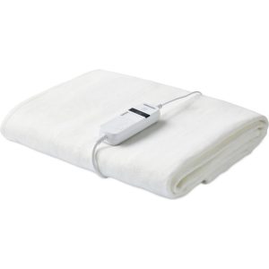 Tomado TEB1510W Elektrische Deken 150x80 cm Wit/Fleece