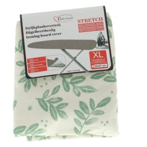Daily Home Strijkhoes Stretch XL 135x47 cm Groen/Wit