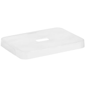 Sunware Sigma Home Deksel Opbergbox 5L 24x16.5x2.5 cm Transparant