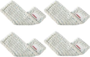 Leifheit Profi Overtrek Vloerwisser XL 42 cm Gevouwen Cotton Plus Set van 4