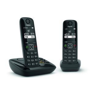 Gigaset AS690AR Duo DECT Telefoon Zwart