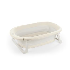 Dolu Baby Opvouwbaar Badje 75.5x46.5x20.5 cm Beige/Wit