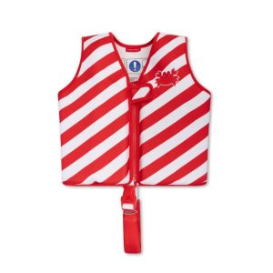 Swim Essentials Zwemvest Stripes 3-6 Jaar Rood/Wit