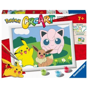 Ravensburger CreArt Schilderen op Nummer Pok&eacute;mon Classics