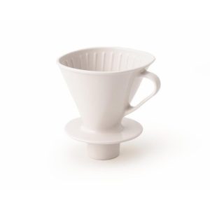 Day To Day Koffiefilterhouder met Tuit Wit