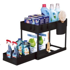 Nexxt Multifunctioneel Opbergrek 38x20.5x33.5 cm Zwart