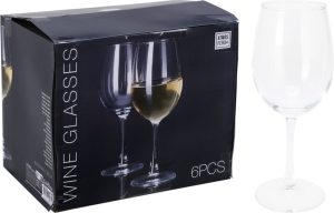 Wijnglas Wit 350ML Set van 6 Stuks