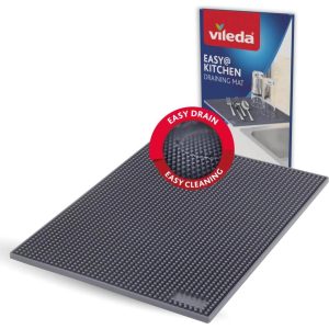 Vileda Afdruipmat 40x30 cm Grijs