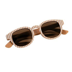 Little Dutch Zonnebril Ocean Brown Stripes + Etui