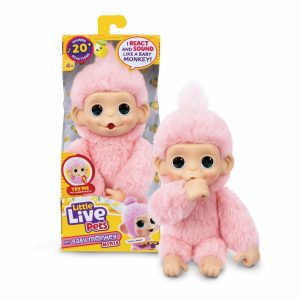Little Live Pets My Baby Mini Monkey Luna Lemon + Geluid