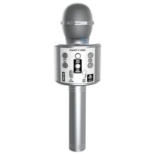 IDance Bluetooth Microfoon Zilver