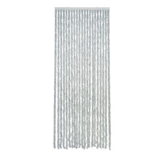 Vliegengordijn Martinique 90x230 cm Grijs/Wit