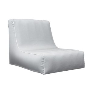 B-Living St. Maxime Opblaasbare Sofa 70x90x70 cm Lichtgrijs