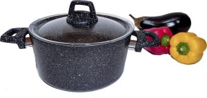 Excellent Houseware Braadpan met Glazen Deksel 2.7L