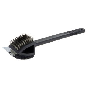 BBQ 3in1 Barbecueborstel 37 cm Zwart