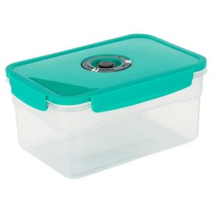 Excellent Houseware Vacu&uuml;m Vershouddoos 2,3L Groen/Transparant