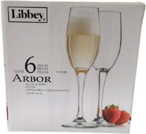 LIBBEY 6 SCHIJMWIJNGLAZEN
