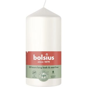 Bolsius Stompkaars 12x5.8 cm Cloudy White