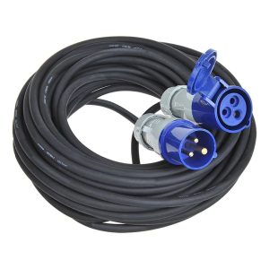 ProPlus CEE Verlengkabel 20 m 3x2,5 mm&sup2; Zwart