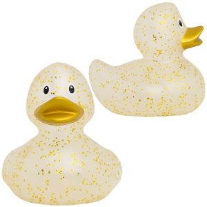 Lilalu Gouden Glitter Badeend
