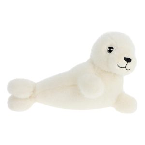 Keeleco Knuffel Zeehond 30 cm Wit