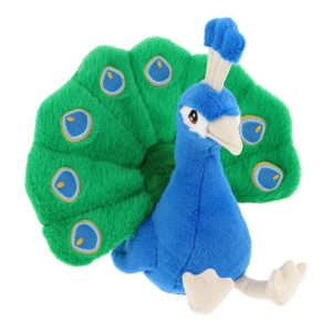 Keeleco Knuffel Pauw 20 cm