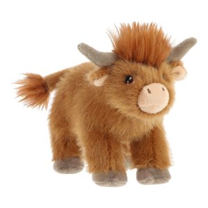 Keeleco Knuffel Schotse Hooglander Koe Staand 20 cm