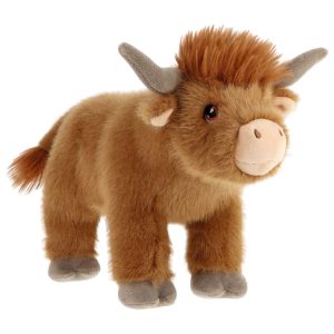 Keeleco Knuffel Schotse Hooglander Koe Staand 30 cm