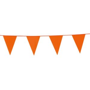 Vlaggenlijn 1000 cm Oranje